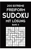 200 Extreme Freiform Sudoku Mit Lösung Band 3