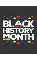 Notebook: Black History Month Panthers African Pride Journal & Doodle Diary; 120 College Ruled Pages for Writing and Drawing - 8.5x11 in.