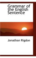 Grammar of the English Sentence