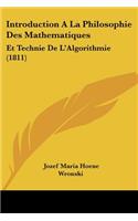 Introduction A La Philosophie Des Mathematiques