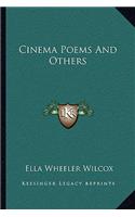 Cinema Poems and Others