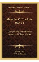 Memoirs of the Late War V1