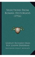 Selections From Roman Historians (1916)