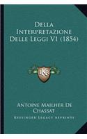 Della Interpretazione Delle Leggi V1 (1854)