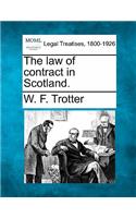 The Law of Contract in Scotland.