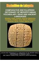 V3.Comparative Encyclopedic Dictionary of Mesopotamian Vocabulary Dead & Ancient Languages