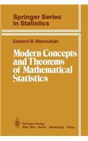 Modern Concepts and Theorems of Mathematical Statistics