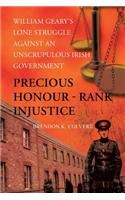 Precious Honour - Rank Injustice