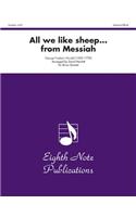 All We Like Sheep (from Messiah): Score & Parts