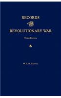 Records of the Revolutionary War. Third Edition. with Index to Saffell's List of Virginia Soldiers in the Revolution, by J. T. McAllister, 1913.