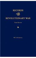 Records of the Revolutionary War. Third Edition. with Index to Saffell's List of Virginia Soldiers in the Revolution, by J. T. McAllister, 1913.