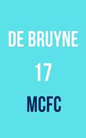 de Bruyne 17 McFc