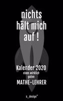 Kalender 2020 für Mathe-Lehrer
