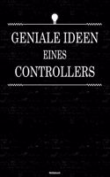 Geniale Ideen eines Controllers Notizbuch