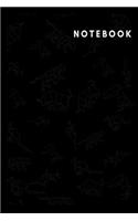 Notebook: College Ruled Notebook - Large 6 x 9 inches - 120 Pages
