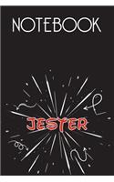 JESTER Notebook, Simple Design: Notebook /Journal Gift, Simple Cover Design,100 pages, 6x9, Soft cover, Mate Finish