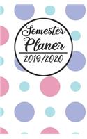 Semester Planer 2019 / 2020: Semesterplaner 2019 2020 - Studienplaner A5, Semesterkalender, Timer, Uni Planer