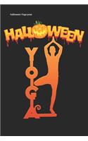 Halloween Yoga pose