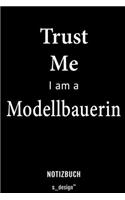 Notizbuch für Modellbauerin