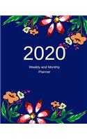 2020 Weekly and Monthly Planner