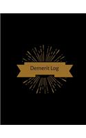 Demerit log