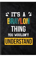 It's a Braylon Thing You Wouldn't Understand