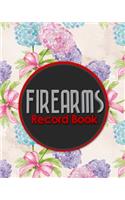 Firearms Record Book: Inventory, Acquisition & Disposition Record Book for Gun Owners, Hydrangea Flower Cover(38 Firearms Record Book)