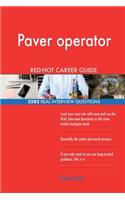 Paver operator RED-HOT Career Guide; 2582 REAL Interview Questions