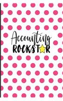 Accounting Rockstar: Bookkeeper Gifts, Accountant Gifts Women, Bookkeeping Gifts, Bookkeeping Notebook Journal, 6x9 College Ruled Notebook