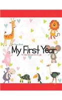 Story Book My First Year For baby that was born on July