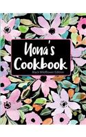 Nona's Cookbook Black Wildflower Edition