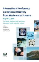 International Conference on Nutrient Recovery From Wastewater Streams Vancouver, 2009