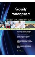 Security management Complete Self-Assessment Guide