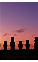 A View of Easter Island at Sunset Journal