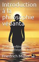Introduction à la philosophie védanta
