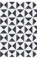 Bullet Journal Notebook Triangles with Dots Pattern 11