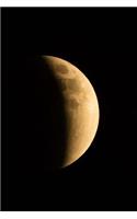 Quarter Moon Astronomy Lunar Science Journal: (Notebook, Diary, Blank Book)(Space Astronomy Journals Notebooks Diaries)