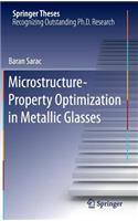 Microstructure-Property Optimization in Metallic Glasses