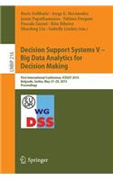 Decision Support Systems V - Big Data Analytics for Decision Making