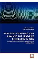 Transient Modeling and Analysis for Lead Pipe Corrosion in Wds