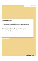 Arbeitsmotivation älterer Mitarbeiter