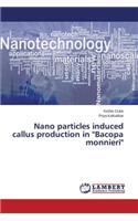 Nano particles induced callus production in 
