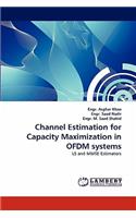 Channel Estimation for Capacity Maximization in OFDM systems