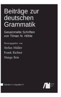 Beiträge zur deutschen Grammatik
