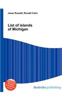 List of Islands of Michigan