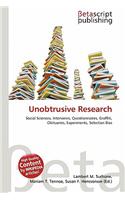 Unobtrusive Research: (English)