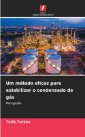 Um método eficaz para estabilizar o condensado de gás