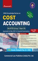 Cost Accounting CMA Inter (G-1, Paper-8)