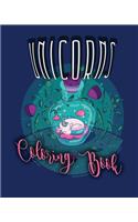Unicorns coloring book: Mermaid coloring book: girls, Kids ages 4-8-10 year old, and toddlers / Funny- cute, mermaids to color, penciles, markers (46 Pages, 8 x 10)