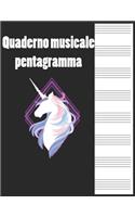 quaderno musicale pentagramma